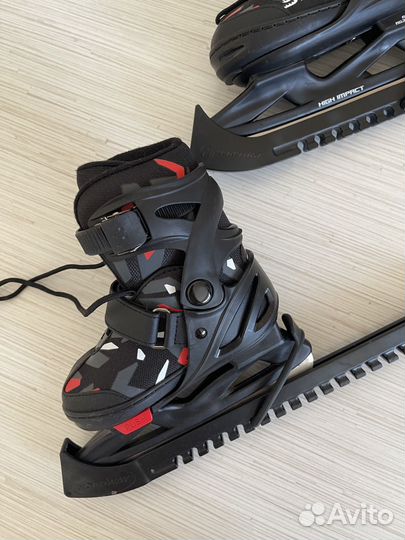 Коньки хоккейные детские