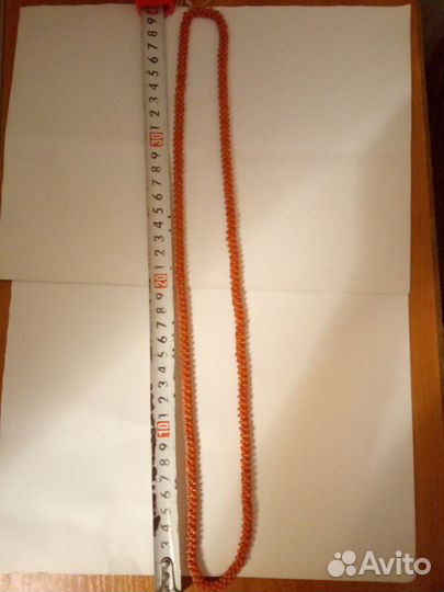 Бижутерия СССР -бусы и запонки