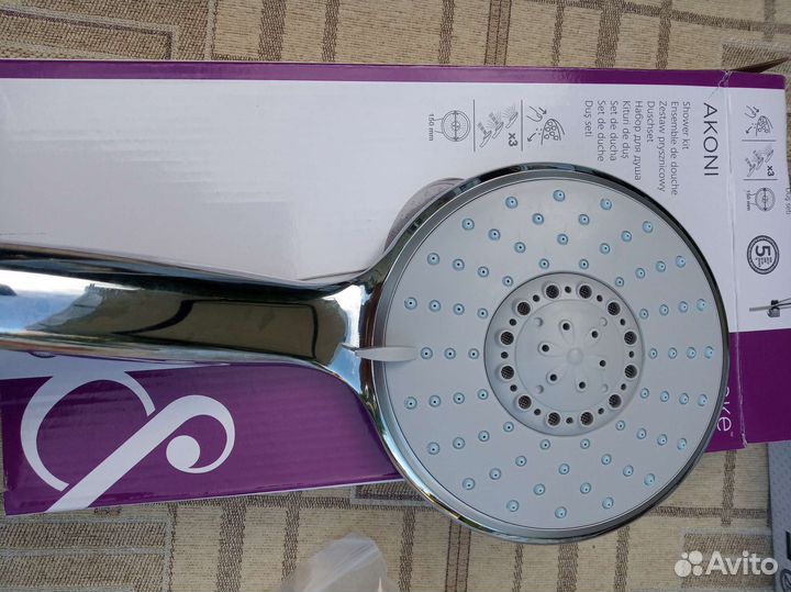 Лейка для душа со шлангом