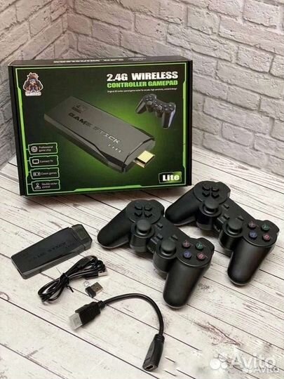 Игровая приставка game stick data frog 64gb