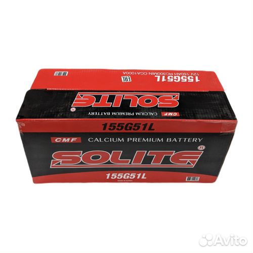 Аккумулятор Solite 155G51L (150Ач, 1000А)