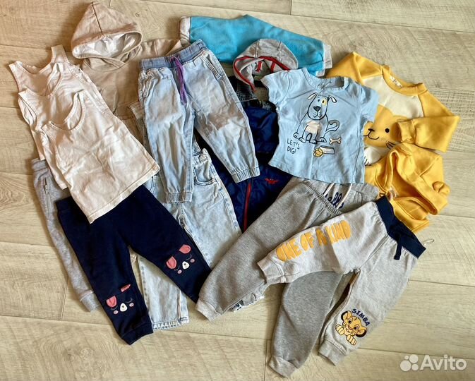 Вещи пакетом для мальчика 80 86