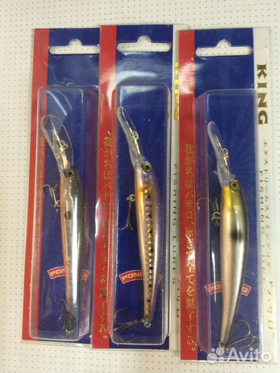 Воблеры King на судака, окуня, щуку (Кинг)