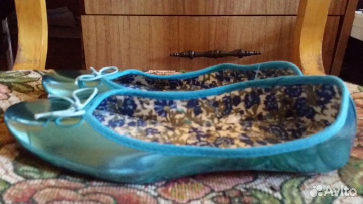 Балетки перламутровые р. 36-37