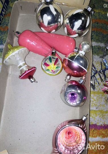 Ёлочные игрушки СССР