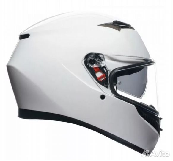 AGV Шлем K-3 E2206 mono seta white XL