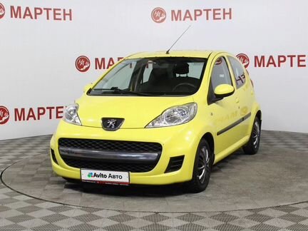 Peugeot 107 1.0 AMT, 2011, 76 800 км