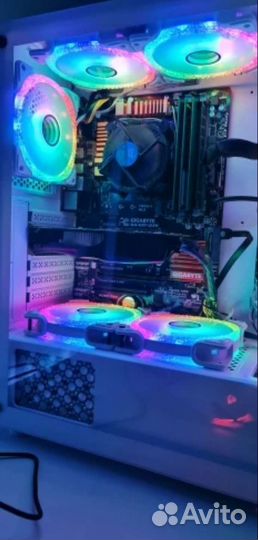 Вентиляторы новые для пк белые crystal 120mm argb