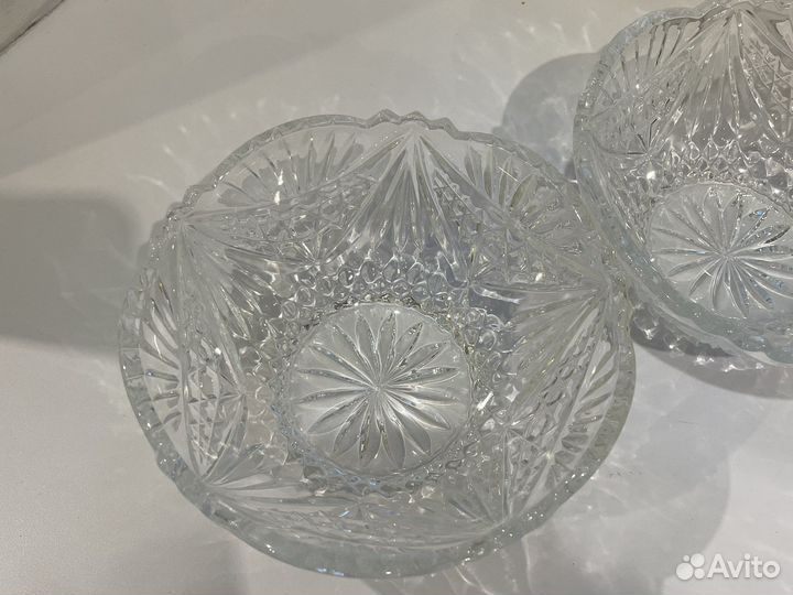 Хрустальная конфетница