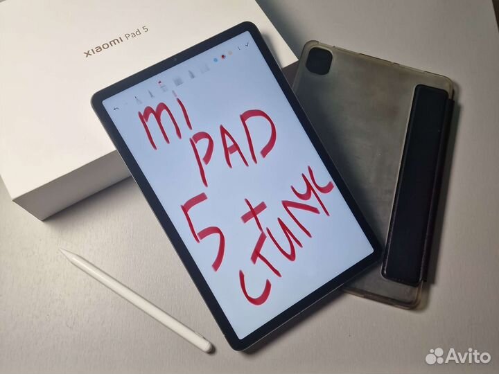 Xiaomi MI PAD 5 + Стилус. Для игр и рисования