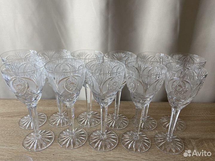 Бокалы, фужеры, рюмки