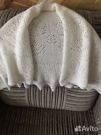 Плед вязанный для малыша