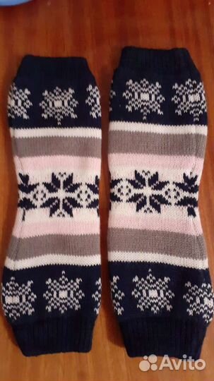 Митенки вязаные