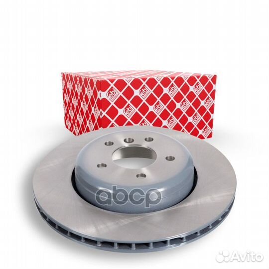 Диск тормозной зад прав/лев 104807 104807 Febi