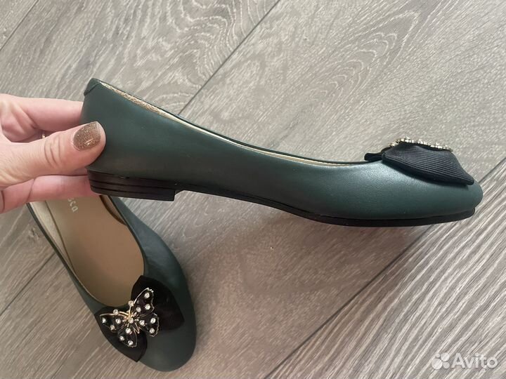 Балетки натур кожа Alessio Nesca Новые