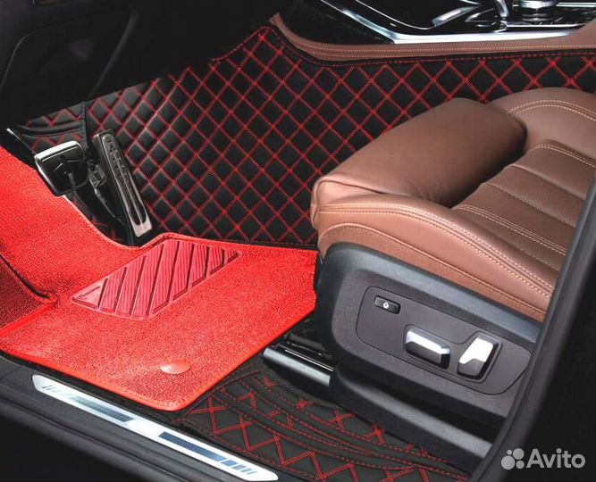 3D Коврики Audi Q7 из Экокожи