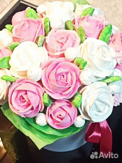 Букеты из зефира