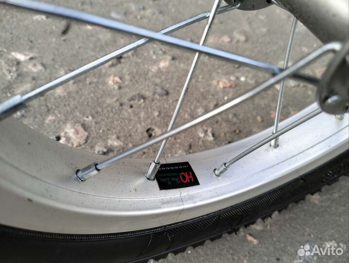 Самокат с надувными колесами