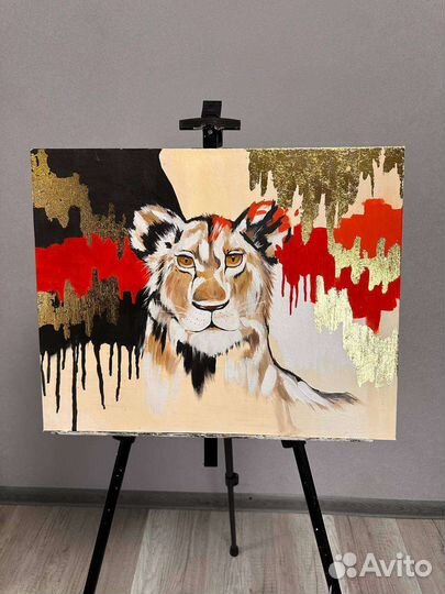 Интерьерная картина,картина,живопись,анималистика