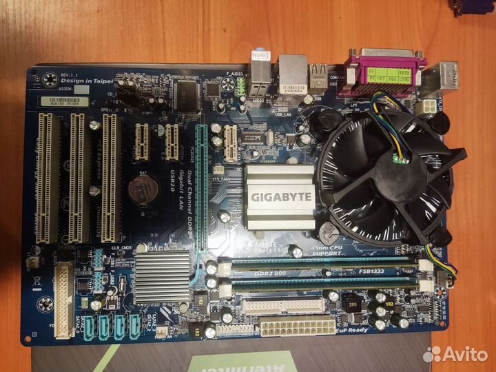 Материнская плата + процессор + оперативная память