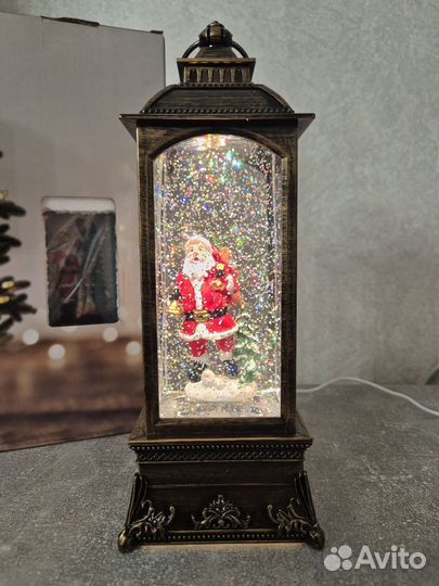 Музыкальный новогодний фонарь