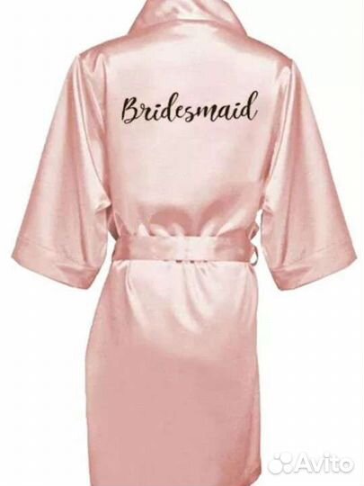 Халатик для утра невесты, для подружек