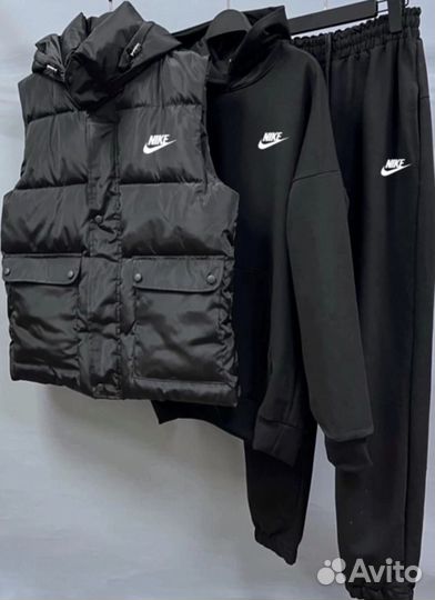 Nike спортивный мужской костюм