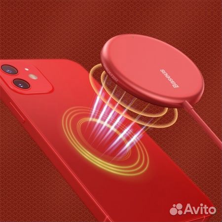 Беспроводное зарядное устройство baseus Simple Min