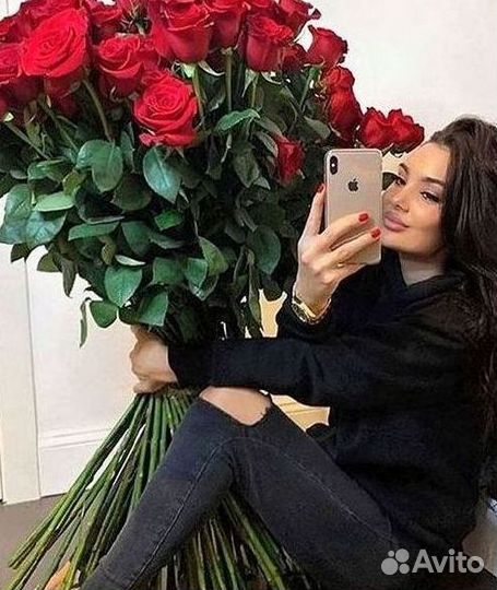 Высокие розы