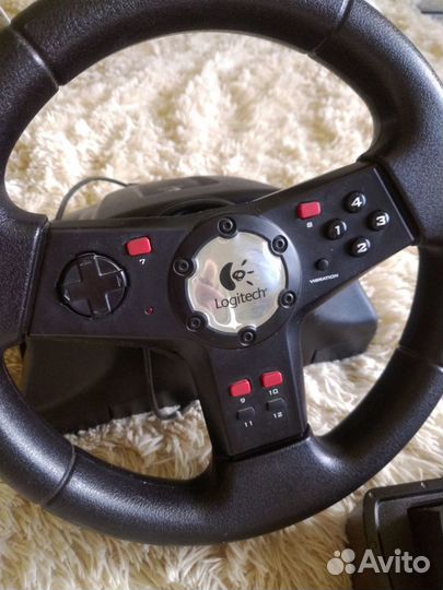 Руль Logitech Formula Vibration Feedback Wheel