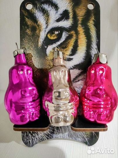 Елочные игрушки СССР