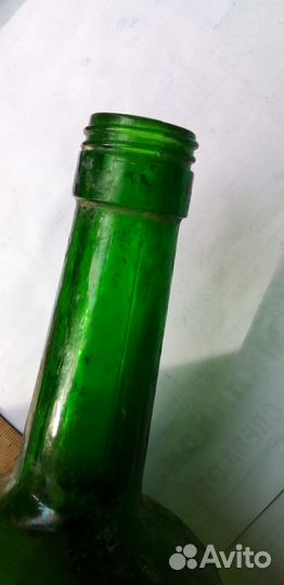 Бутылка из под вина винтажная