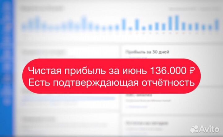 Прибыльный пивной магазин чистая прибыль 136.000Р