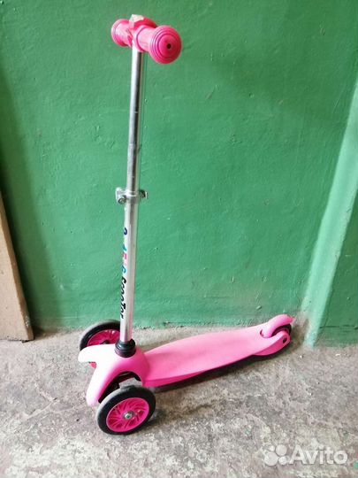 Самокат детский трехколесный бу