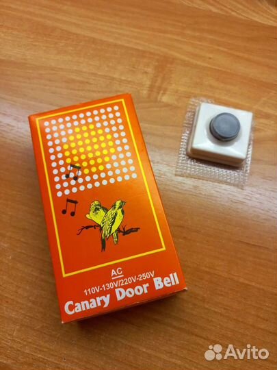 Дверной звонок с пением лесных птиц