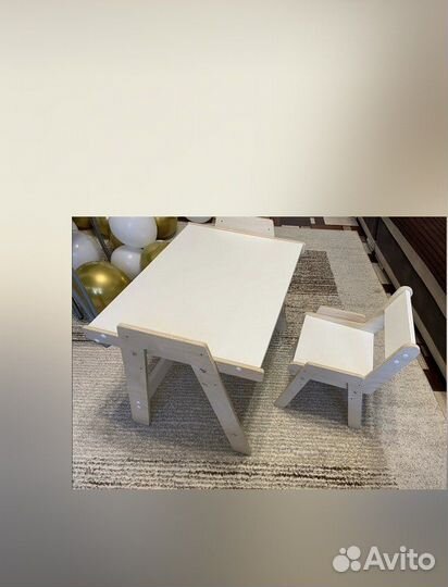 Детский стол и стул растущий