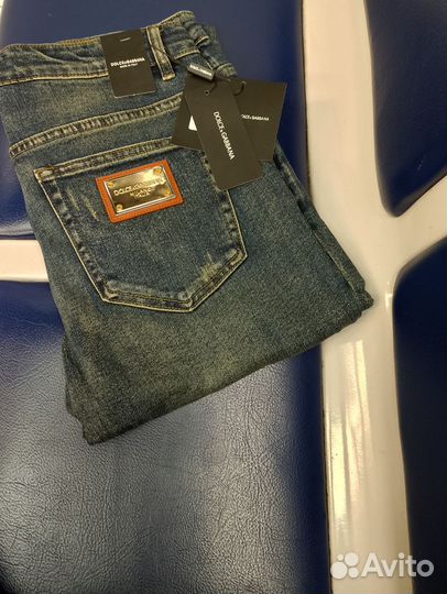 Джинсы мужские прямые dolce gabbana