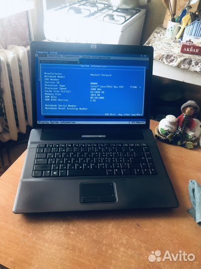 Compaq Hp 515 Core 2 Duo T7100