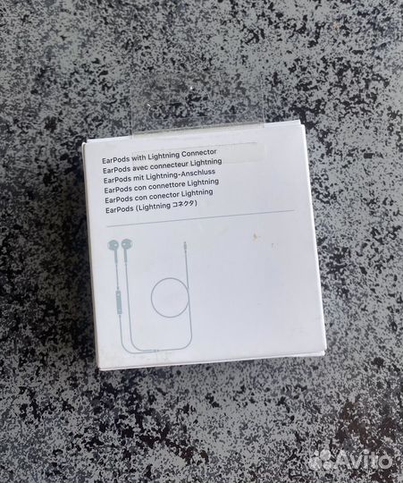 Наушники Оригинальные apple earpods lightning