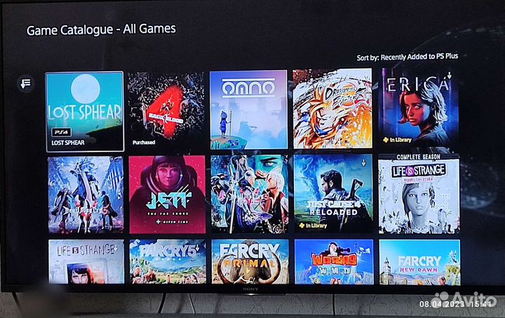PlayStation 5 новая, ps plus-много игр + год гаран