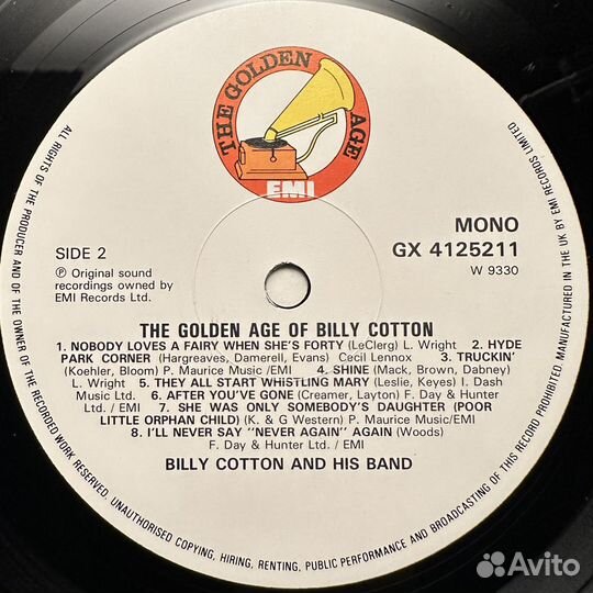 Billy Cotton And His Band (Англия)