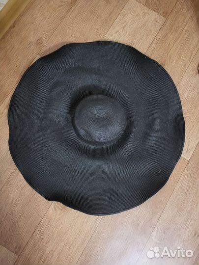 Шляпа женская черная