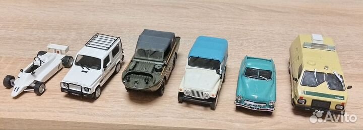 Модели автомобилей 1:43