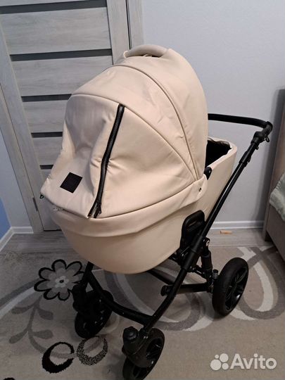 Коляска 2 в 1 эко кожа