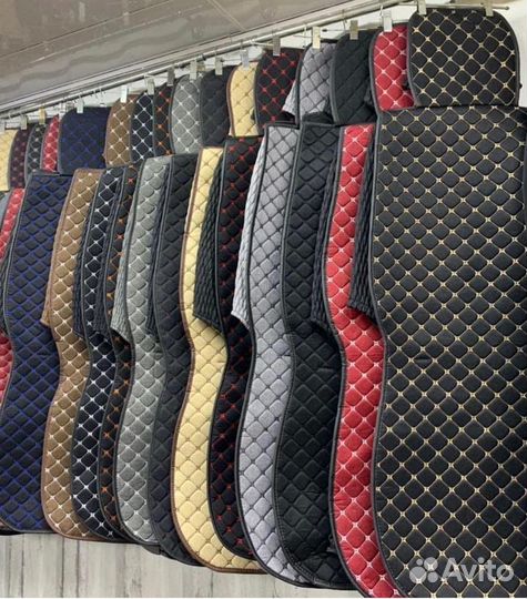 Накидки на сидения велюр с боками