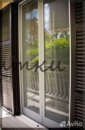 Москитная сетка Плиссе по индивидуальным размерам