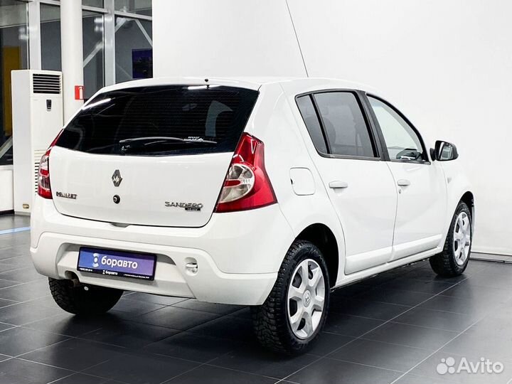 Renault Sandero 1.6 МТ, 2013, 187 211 км