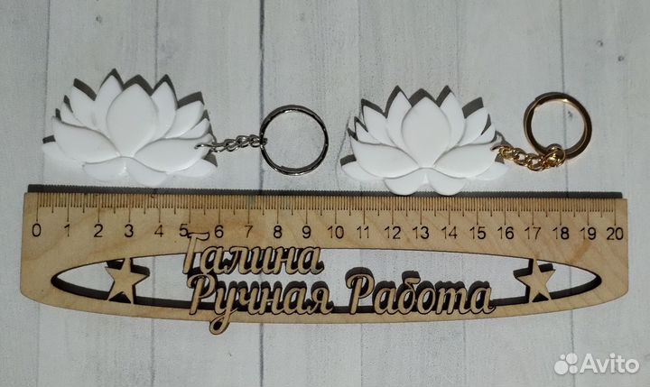 Брелок из эпоксидной смолы