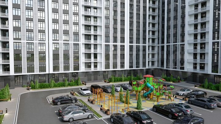 1-к. квартира, 50,3 м², 4/12 эт.