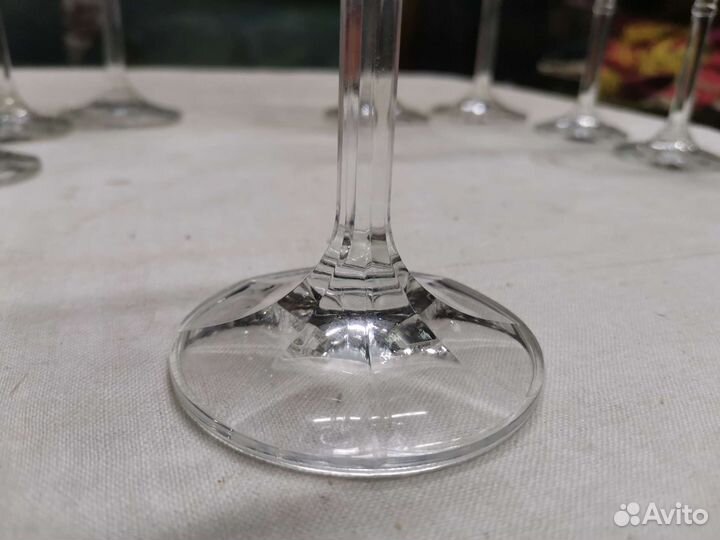 Советские бокалы винные 8 шт (Ч)